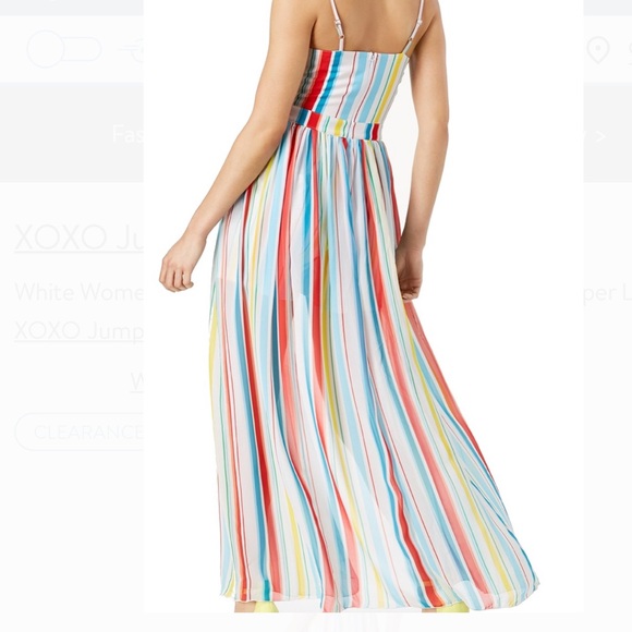 Brand New XOXO Romper Maxi Romper Jrs XS or Jrs L - Picture 2 of 2